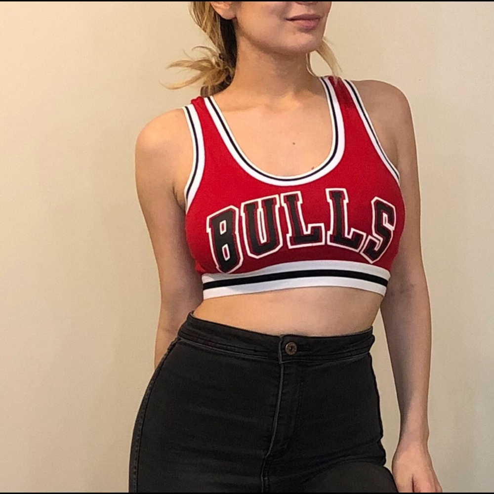 Bulls sports crop top!!❤️